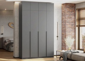Антресоль 1600 «ШК-5» Графит серый в Новом Уренгое - novyy-urengoy.ok-mebel.com | фото 4