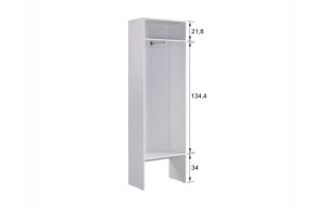 БАСКО Прихожая К2 (белое дерево) в Новом Уренгое - novyy-urengoy.ok-mebel.com | фото 6