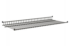 БАСКО Полка сотовая L800 (черный муар) в Новом Уренгое - novyy-urengoy.ok-mebel.com | фото