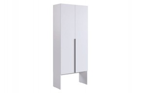 БАСКО Шкаф двухдверный L800 (белое дерево) в Новом Уренгое - novyy-urengoy.ok-mebel.com | фото