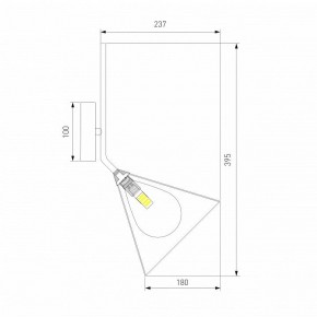 Бра Eurosvet Enigma 70161/1 черный в Новом Уренгое - novyy-urengoy.ok-mebel.com | фото 6