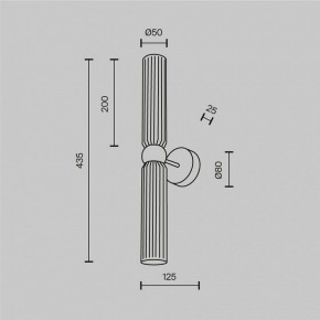 Бра Maytoni Antic MOD302WL-02CG1 в Новом Уренгое - novyy-urengoy.ok-mebel.com | фото 3