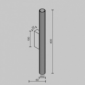 Бра Maytoni Calipso C082WL-12W2.7K-B в Новом Уренгое - novyy-urengoy.ok-mebel.com | фото 4