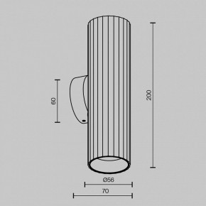 Бра Maytoni Calipso C106WL-02-GU10-B в Новом Уренгое - novyy-urengoy.ok-mebel.com | фото 6