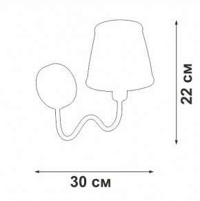 Бра Vitaluce V1848 V1848-8/1A в Новом Уренгое - novyy-urengoy.ok-mebel.com | фото 6