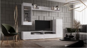 ДАЛЛАС Гостиная (модульная) цемент светлый в Новом Уренгое - novyy-urengoy.ok-mebel.com | фото