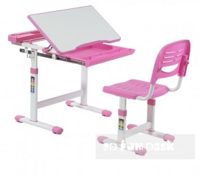 Комплект парта + стул трансформеры Cantare Pink в Новом Уренгое - novyy-urengoy.ok-mebel.com | фото