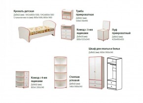 Набор мебели для детской Юниор-10 (с кроватью 800*1600) ЛДСП в Новом Уренгое - novyy-urengoy.ok-mebel.com | фото 2
