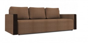 Диван Алиса 4 Shaggy SAND - Teos Dark Brown в Новом Уренгое - novyy-urengoy.ok-mebel.com | фото