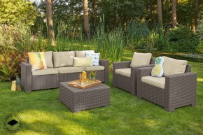 Диван Калифорния 3-х местный (California 2 Sofa), капучино в Новом Уренгое - novyy-urengoy.ok-mebel.com | фото 3