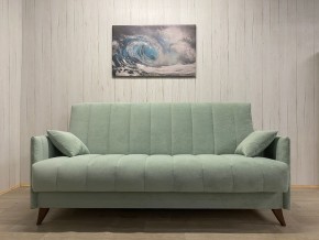 Диван Престиж-3 (НПБ) велюр Sensey mist green в Новом Уренгое - novyy-urengoy.ok-mebel.com | фото