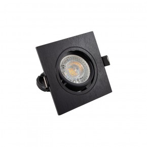 DK3021-BK Встраиваемый светильник, IP 20, 10 Вт, GU5.3, LED, черный, пластик в Новом Уренгое - novyy-urengoy.ok-mebel.com | фото 2