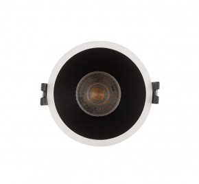 DK3026-WB Встраиваемый светильник, IP 20, 10 Вт, GU5.3, LED, белый/черный, пластик в Новом Уренгое - novyy-urengoy.ok-mebel.com | фото