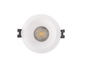 DK3027-WH Встраиваемый светильник, IP 20, 10 Вт, GU5.3, LED, белый, пластик в Новом Уренгое - novyy-urengoy.ok-mebel.com | фото