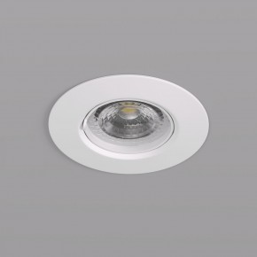 DK3028-WH Встраиваемый светильник, IP 20, 10 Вт, GU5.3, LED, белый, пластик в Новом Уренгое - novyy-urengoy.ok-mebel.com | фото 2