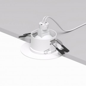 DK3028-WH Встраиваемый светильник, IP 20, 10 Вт, GU5.3, LED, белый, пластик в Новом Уренгое - novyy-urengoy.ok-mebel.com | фото 3