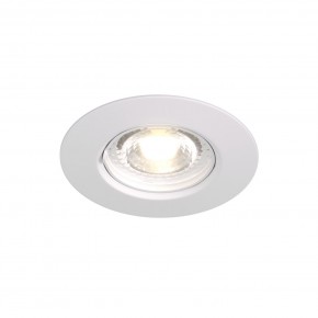 DK3028-WH Встраиваемый светильник, IP 20, 10 Вт, GU5.3, LED, белый, пластик в Новом Уренгое - novyy-urengoy.ok-mebel.com | фото 5