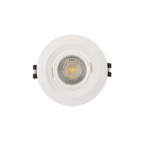 DK3029-WH Встраиваемый светильник, IP 20, 10 Вт, GU5.3, LED, белый, пластик в Новом Уренгое - novyy-urengoy.ok-mebel.com | фото