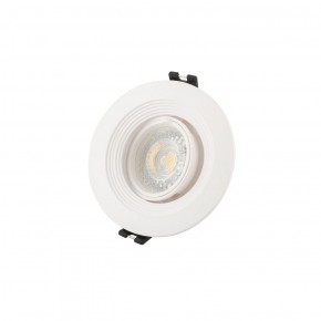 DK3029-WH Встраиваемый светильник, IP 20, 10 Вт, GU5.3, LED, белый, пластик в Новом Уренгое - novyy-urengoy.ok-mebel.com | фото 2