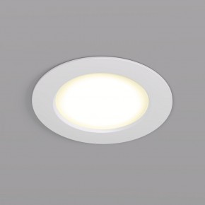 DK3046-WH Встраиваемый светильник, IP 20, 5Вт, LED, белый, пластик в Новом Уренгое - novyy-urengoy.ok-mebel.com | фото