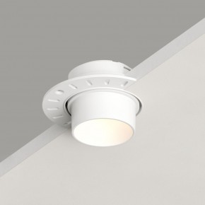 DK3056-WH Встраиваемый светильник под шпатлевку, IP20, до 15 Вт, LED, GU5,3, белый, пластик в Новом Уренгое - novyy-urengoy.ok-mebel.com | фото 2
