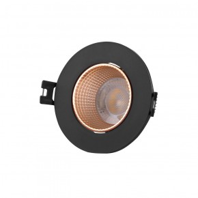 DK3061-BBR Встраиваемый светильник, IP 20, 10 Вт, GU5.3, LED, черный/бронзовый, пластик в Новом Уренгое - novyy-urengoy.ok-mebel.com | фото