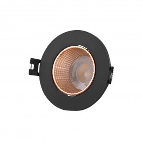 DK3061-BBR Встраиваемый светильник, IP 20, 10 Вт, GU5.3, LED, черный/бронзовый, пластик в Новом Уренгое - novyy-urengoy.ok-mebel.com | фото