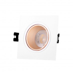 DK3071-WBR Встраиваемый светильник, IP 20, 10 Вт, GU5.3, LED, белый/бронзовый, пластик в Новом Уренгое - novyy-urengoy.ok-mebel.com | фото