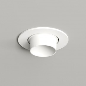 DK3120-WH Встраиваемый светильник, IP20, до 15 Вт, LED, GU5,3, белый, пластик в Новом Уренгое - novyy-urengoy.ok-mebel.com | фото