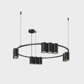 DK4065-BK Подвесной светильник ORBIT, IP20, 10xGU10 LED до 15 Вт, черный матовый, алюминий в Новом Уренгое - novyy-urengoy.ok-mebel.com | фото