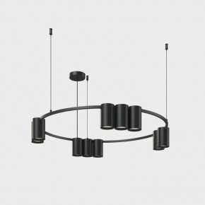DK4065-BK Подвесной светильник ORBIT, IP20, 10xGU10 LED до 15 Вт, черный матовый, алюминий в Новом Уренгое - novyy-urengoy.ok-mebel.com | фото 2