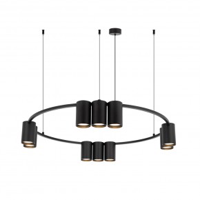 DK4065-BK Подвесной светильник ORBIT, IP20, 10xGU10 LED до 15 Вт, черный матовый, алюминий в Новом Уренгое - novyy-urengoy.ok-mebel.com | фото 3