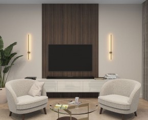 DK5012-SG Бра 800 мм, 3000К, IP20,7 Вт, матовое золото в Новом Уренгое - novyy-urengoy.ok-mebel.com | фото 5
