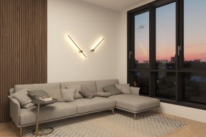 DK5012-SG Бра 800 мм, 3000К, IP20,7 Вт, матовое золото в Новом Уренгое - novyy-urengoy.ok-mebel.com | фото 7