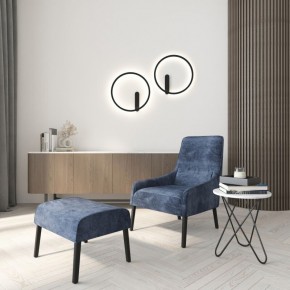 DK5035-BK Бра ROUND со светодиодом, IP20, 24W, 3000/4000/6500K, черный, алюминий в Новом Уренгое - novyy-urengoy.ok-mebel.com | фото 8