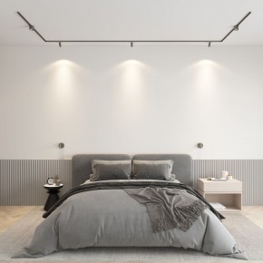 DK5072-DN Бра SHINE WALL со светодиодом, D104*H68, IP20, 3000К, 3W, RA?90, темный никель, алюминий в Новом Уренгое - novyy-urengoy.ok-mebel.com | фото 4