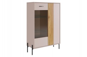 ДОМИНИКА Комод (со стеклом) в Новом Уренгое - novyy-urengoy.ok-mebel.com | фото