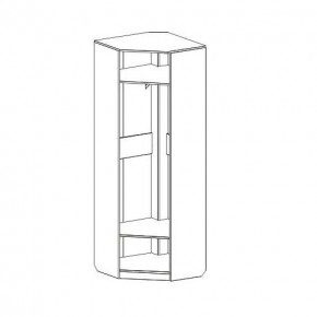 ЭЛАНА Прихожая (модульная) Дуб сонома в Новом Уренгое - novyy-urengoy.ok-mebel.com | фото 5