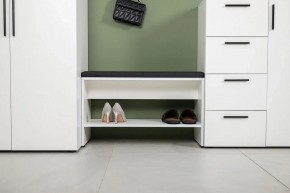ЭЙР прихожая (модульная) Белый Шагрень в Новом Уренгое - novyy-urengoy.ok-mebel.com | фото 23