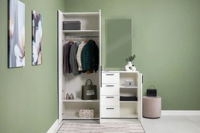 ЭЙР прихожая (модульная) Белый Шагрень в Новом Уренгое - novyy-urengoy.ok-mebel.com | фото 25