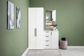 ЭЙР прихожая (модульная) Белый Шагрень в Новом Уренгое - novyy-urengoy.ok-mebel.com | фото 26