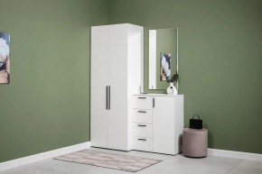 ЭЙР прихожая (модульная) Белый Шагрень в Новом Уренгое - novyy-urengoy.ok-mebel.com | фото 3