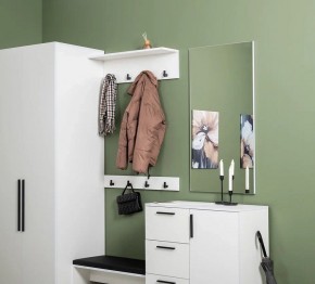 ЭЙР прихожая (модульная) Белый Шагрень в Новом Уренгое - novyy-urengoy.ok-mebel.com | фото 33