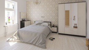 Фиеста Кровать 1600, цвет венге/дуб лоредо, ШхГхВ 163,5х203,5х80 см., сп.м. 1600х2000 мм., без матраса, основание есть в Новом Уренгое - novyy-urengoy.ok-mebel.com | фото 5