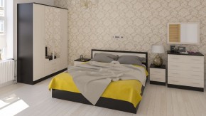 Фиеста Кровать 1800, цвет венге/дуб лоредо, ШхГхВ 183,5х203,5х80 см., сп.м. 1800х2000 мм., без матраса, основание есть в Новом Уренгое - novyy-urengoy.ok-mebel.com | фото 5