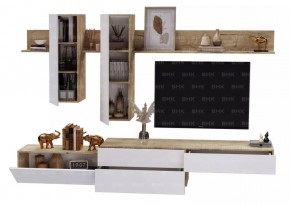 ФРИДА Гостиная (Вотан/Белый глянец) в Новом Уренгое - novyy-urengoy.ok-mebel.com | фото 3