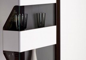 Гостиная Ронда 3 Белый глянец/венге в Новом Уренгое - novyy-urengoy.ok-mebel.com | фото 3