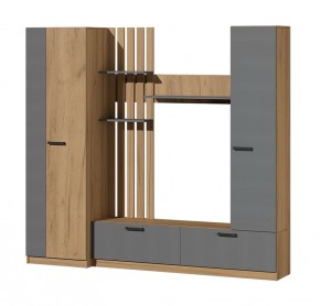 Гостиная Юджи (Дуб Крафт золотой/Графит) в Новом Уренгое - novyy-urengoy.ok-mebel.com | фото 2