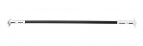 Турник раздвижной 1250-1500 цв. белый-черный FLEXTER PROFI в Новом Уренгое - novyy-urengoy.ok-mebel.com | фото