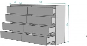 Комод Мальта K113 в Новом Уренгое - novyy-urengoy.ok-mebel.com | фото 2